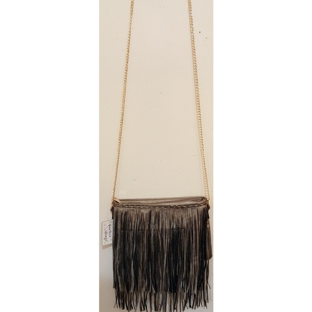 Fringe purse